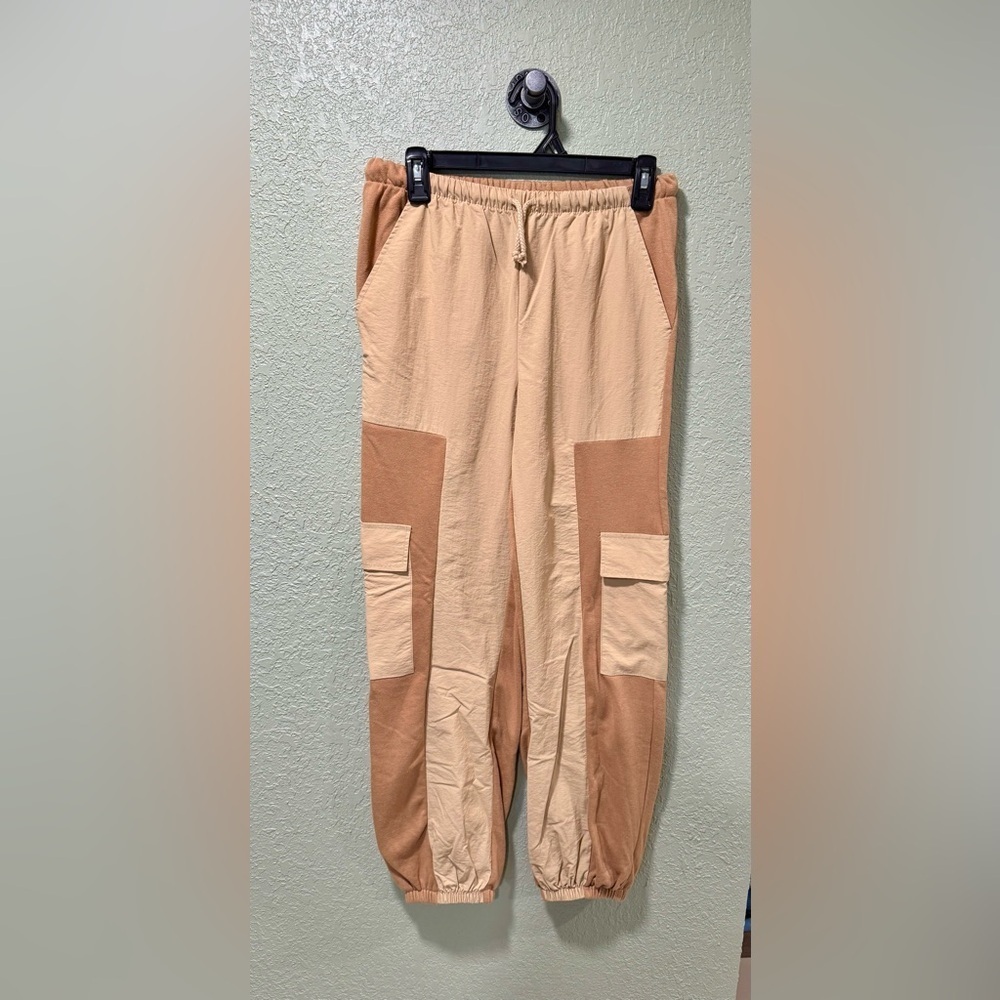 Sixty six Two toned  Tan Joggers